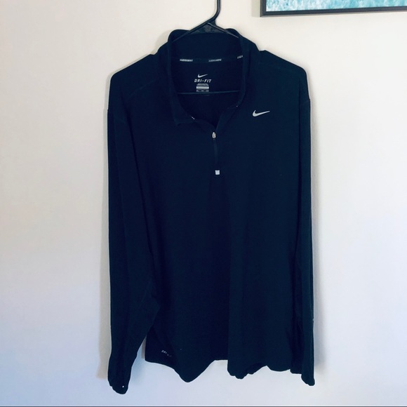 Nike Dri Fit Half Zip Long Sleeve XXL - Picture 4 of 5